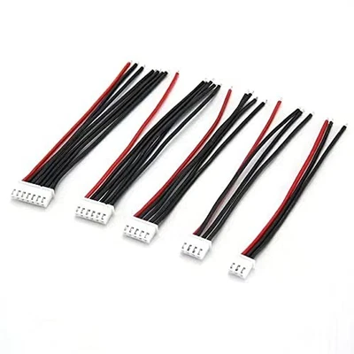 Cable cargador de equilibrio de batería 10 piezas 22 AWG 2S 3S 4S 5S 6S Lipo conector JST XH A Foto 1 de 2