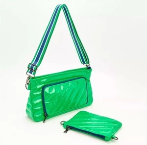 NWT THINK ROYLN Bank Street XL Crossbody w/Matching Pouch & Fashion Strap RDIFT - Picture 1 of 5