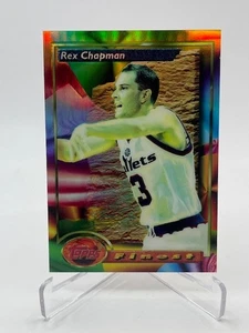 1993-94 TOPPS FINEST REX CHAPMAN #158 REFRACTOR SP WASHINGTON - Picture 1 of 1