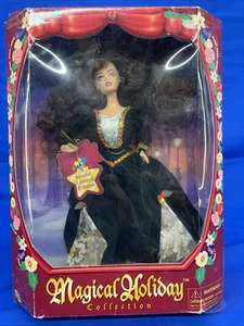 VTG JAKKS Pacific Magical Holiday Collection Christmas Doll 1990’s Brunette Doll - Picture 1 of 15
