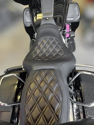 1997-2007 Electra Glide Road Glide For Harley Driver Passenger Breathable Seat - Image 1 of 4
