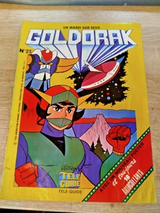 Revue GOLDORAK N° 25 - Très bon état - Avec Poster et autocollants - Picture 1 of 3