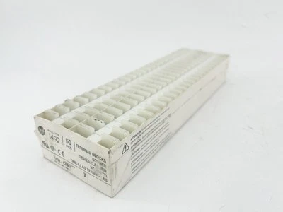 New Box of 50 Allen Bradley 1492-CAM1 Terminal Blocks 600V 55A 1P Ser.A - Image 1 of 4