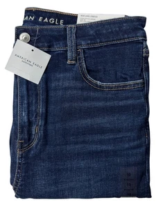 C10 $50 AE Next Level Super High-Waisted Jegging Ink Blue 10 Reg American Eagle - Bild 1 von 2