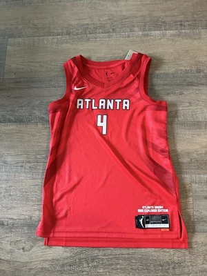 Nike Atlanta Dream S Aari McDonald Basketball Jersey 40 AT&T Victory Explorer 4 - Image 1 of 4