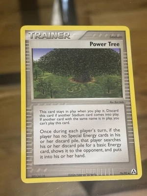 Power Tree - 76/92 - Legend Maker - Pokemon Card - Image 1 of 2