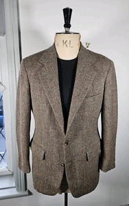 Vintage Polo Ralph Lauren Tweed Sakko Herren UK 38/39 Union Made USA 1980er - Bild 1 von 20