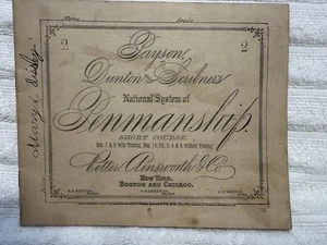 Payson, Denton & Scribner’s National System Of Penmanship Course Book 1878 - Picture 1 of 15