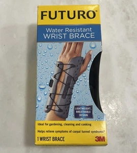 FUTURO Water Resistant Wrist Brace LEFT Handed  MEDIUM & SMALL Sizes  S/M Proof - Picture 1 of 8