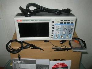 Digital 50MHz Oscilloscope 2Channel 1GS/s 7" Color LCD USB UTD2052CEL - Picture 1 of 1