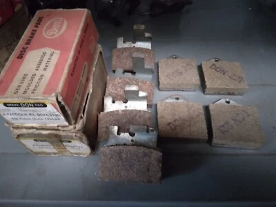 Alfa Romeo Giulia Ti Gt 1963/65 Pastiglie Anteriori e Posteriori Impianto Dunlop Foto 1 de 2