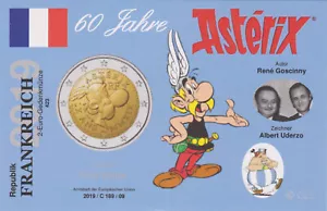 FR 427 CoinCard ohne Münze 2 Euro FRANKREICH 2019 * 60 Jahre ASTERIX - Bild 1 von 1