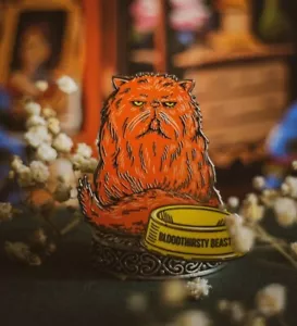 Geek Gear World of Wizardry Bloodthirsty Beast Crookshanks Cat Pin Hermione NIP - Picture 1 of 3