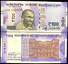 India 100 Rupees 2018 Gandhi Unc Paper Money Currency Bank Note