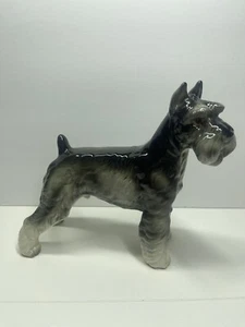 Shafford Giappone Schnauzer statuetta porcellana grande - Foto 1 di 14