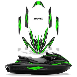 Jet Ski Graphic Decals Stickers For Yamaha FZR 2009-2016 ZOOTED G K - Foto 1 di 2