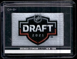 2024-25 OPC O-PEE-CHEE HOCKEY BRENNAN OTHMANN 1ST ROUND DRAFT 2021 PATCH #DP-12 - Picture 1 of 2