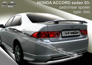 SPOILER REAR TRUNK BOOT TAILGATE HONDA ACCORD 7 WING ACCESSORIES 2 types - Picture 1 of 2
