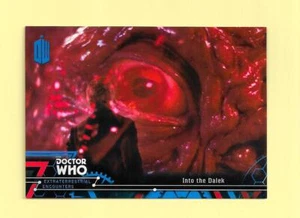 Doctor Who Extraterrestrial Encounters 2016 BLUE Parallel Base Card 92 27/99 - Picture 1 of 2