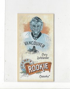 2008-09 Upper Deck Champ's Mini #C217 Cory Schneider RC Rookie Canucks