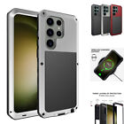 For Samsung Galaxy S21 S22 S23 Ultra Metal Shockproof Aluminum HEAVY Case Cover