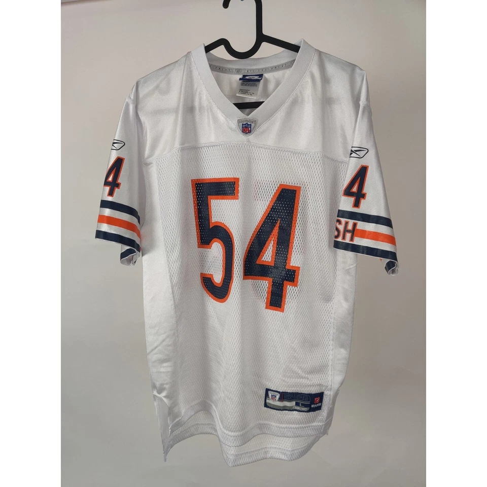 (V) Reebok NFL 芝加哥熊队 BRIAN URLACHER #54 足球球衣青少年 L 14/16 — 第 1/4 张图片