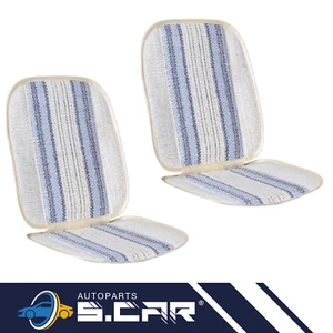 Set 2 Schienali Universali Per Auto Coprisedili Traspiranti Freschi Estivi Blu - Foto 1 di 2