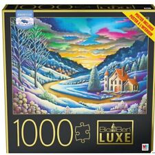Big Ben Luxe 1000-Piece Jigsaw Puzzle, Snow Landscape