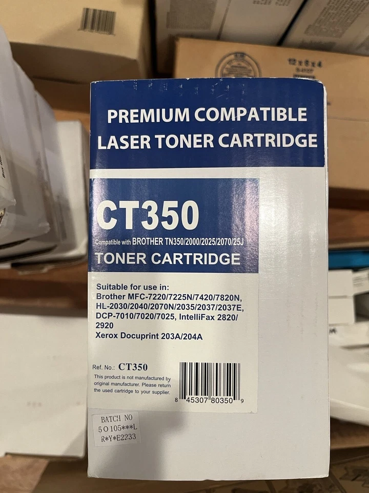 Brother Compatible CT350 Toner Cartridge - Image 1 of 1