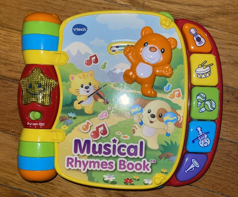 VTech Musical Rhymes Book Toddler Educational Baby Toy - Image 1 of 1