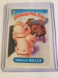 1985 Garbage Pail Kids GPK Series 2 43a Smelly Kelly