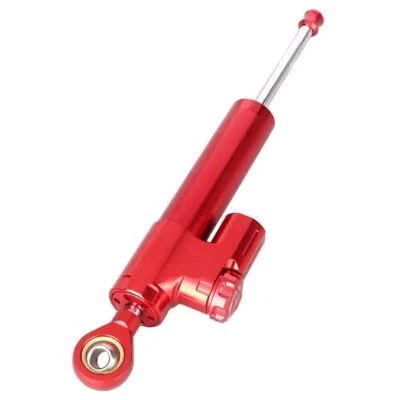 Amortiguador de dirección estabilizador para Kawasaki Ninja ZX-6R 2005 2006 rojo Foto 1 de 4