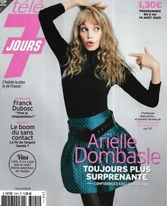 Tele 7 Días N°3141 08/08/2020 Arielle Dombasle/ Franck Dubosc/ Patrick Swayze - Imagen 1 de 1