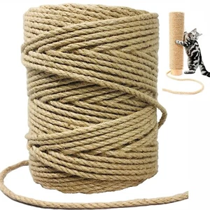 Sisalseil für Katzenkratzer Ersatzseil für Katzenkratzbaum, 4 mm 164 Fuß... - Bild 1 von 6