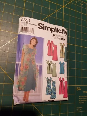 Simplicity 6 dresses made easy 5551 - Image 1 of 2