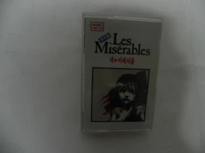 Les Miserbles - Korean Cast Extremely Rare KOREA Cassette Tape Very Collectible - Image 1 of 4