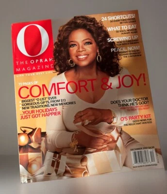 O The Oprah Magazine NEW!!! December 2007 Biggest “O List” Ever!  w/Rich Branson Foto 1 de 4