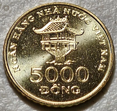Vietnam 5000 Dong 2003 BU from Original Mint Roll - Image 1 of 2