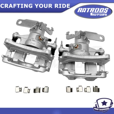 For Ford Transit-150 250 350 2015-2019 Rear Left & Right Brake Caliper w/Bracket - Image 1 of 4