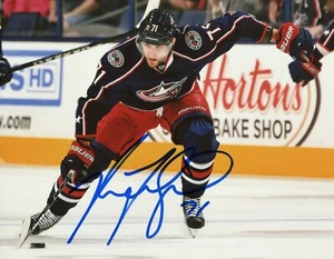 Nick Foligno Signed Autograph Auto 8x10 Photo COA Columbus Blue Jackets 3 - Picture 1 of 1
