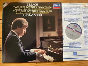 411 974-1 Bach Two and There Part Inventions Andras Schiff - Picture 1 of 2