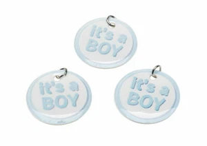It'S A Boy Charm Circles 12-Piece - Picture 1 of 2