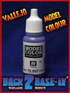 Vallejo Model Color Acrylic Paint 17ml Bottle Oxford Blue 70807 - Imagen 1 de 1
