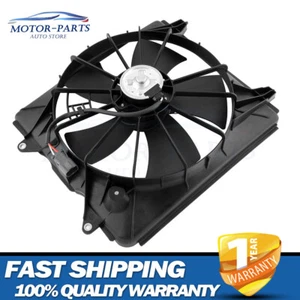 Radiator Cooling Fan Assembly with Shroud for Honda CR-V 07-09 L4 2.4L Left Side - Picture 1 of 8