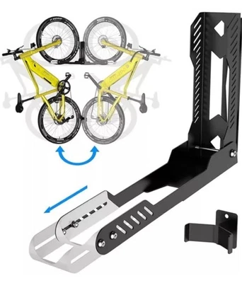 Portabicicletas Giratorio Montado en la Pared Adecuado para Bicicletas de Carretera MTB de 20"-29" Pared Imaycc - Imagen 1 de 4