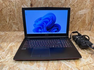 Msi GE62VR 7RF- I7-7700HQ 2.80GHZ - 16GB RAM- 128SSD + 1TB HDD - GTX 1060 - Picture 1 of 9