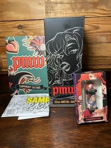 Taza Waifu de metal GamerSupps: Paymoneywubby con tatuajes temporales y diapasón - Imagen 1 de 6