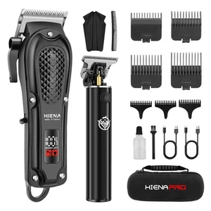 Profi Haarschneidemaschine und Trimmer Set, kabellose wiederaufladbare Haarschneidemaschine mit... - Bild 1 von 7