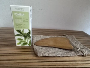 【Premium Gua-Sha Set】Vietnamesische Massageplatte aus Duftholz + Ombia Teebaumöl - Bild 1 von 12