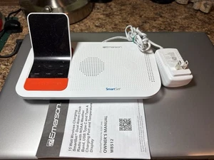 Emerson WBS12 Smartset Weather Band Temperature Sensor Dual Alarm Clock Raido - Picture 1 of 1